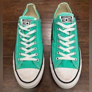 Teal Converse All Stars - Mens 11